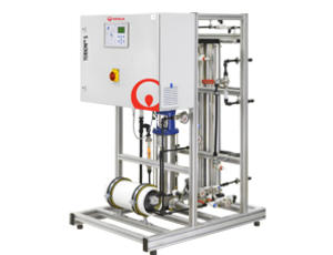 Terion A family of products combining single-pass reverse osmosis (RO) and continuous electrodeionization (CEDI) to produce high-grade deionized water.