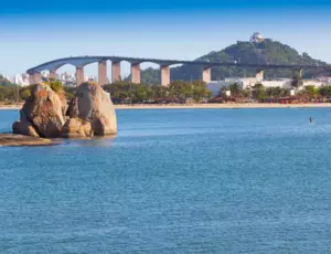 Brazil, beach in Vitoria Espirito Santo