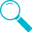 Research picto blue