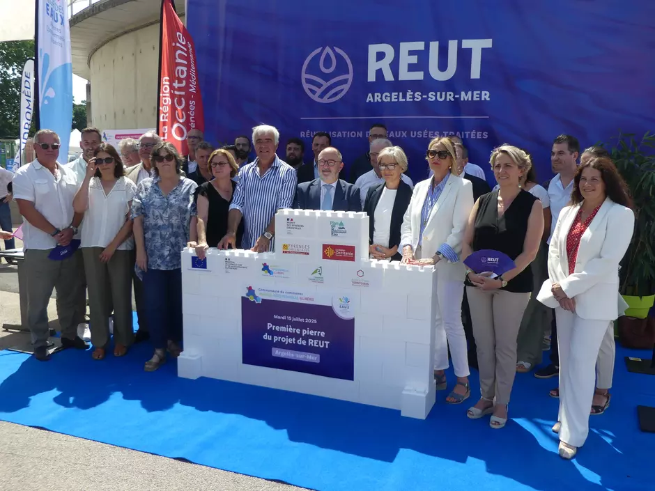 Argeles sur mer première pierre