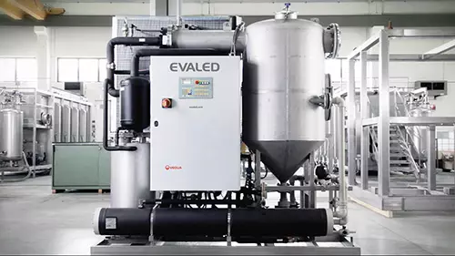 View of an Evaled evaporator PCF