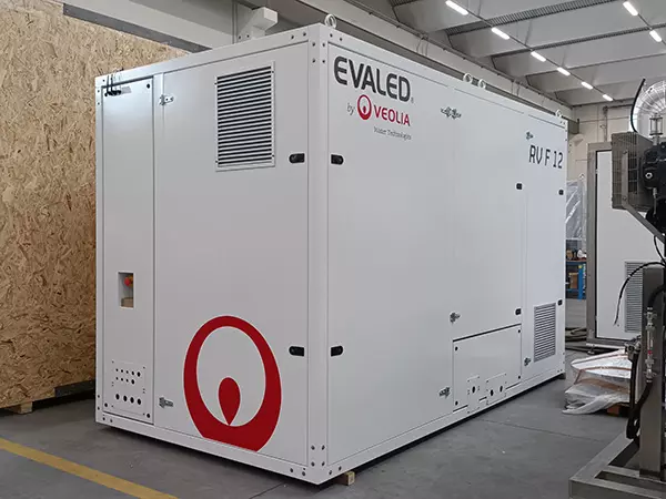 View of an Evaled evaporator RFV F 12