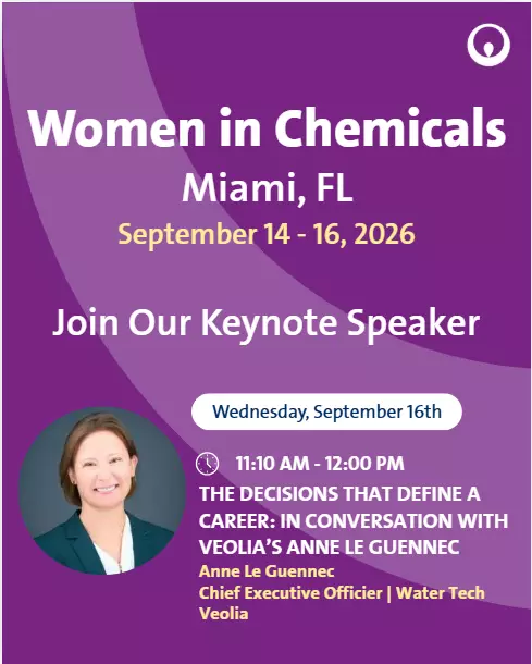 Women in Chemicals Keynote Speach ALG