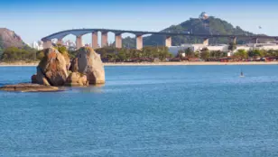 Brazil, beach in Vitoria Espirito Santo
